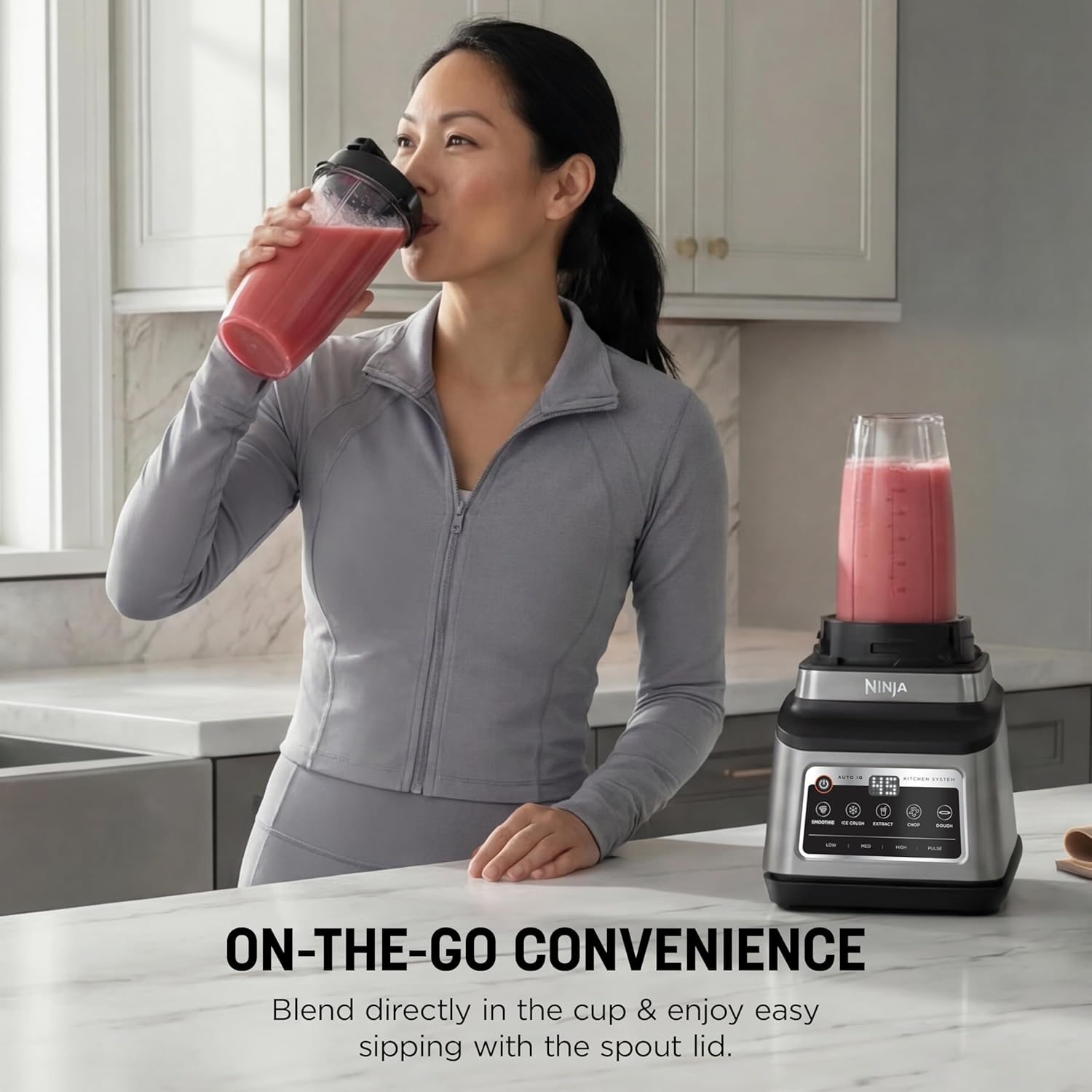 Thumbnail 3 de Ninja BN801 Professional Plus Kitchen System (Auto-iQ) — 1400 peak watts, 5 preset programs