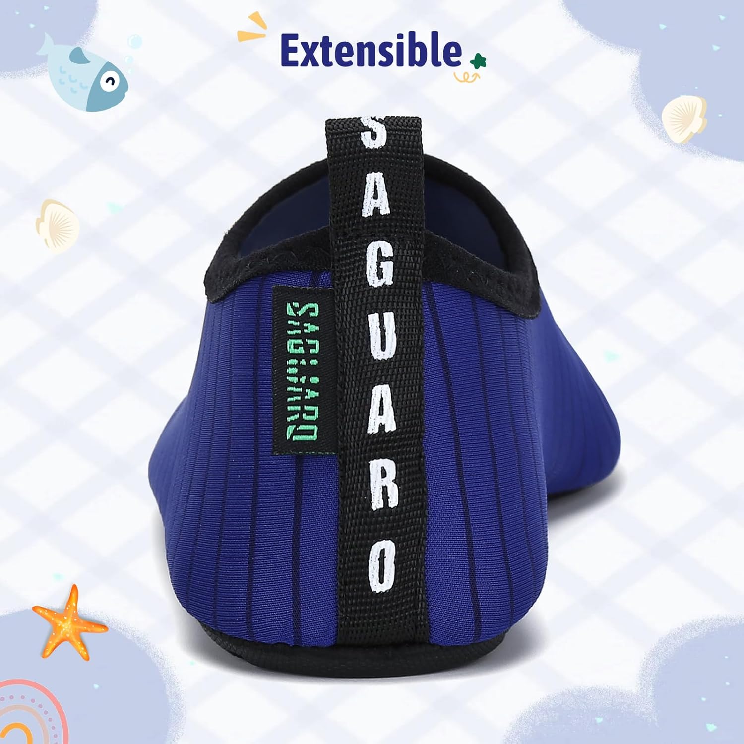 Thumbnail 3 de SAGUARO Chaussures Aquatiques Enfant – Chaussons de Plongée Respirants et Légers pour Plage, Piscine et Sports Nautiques