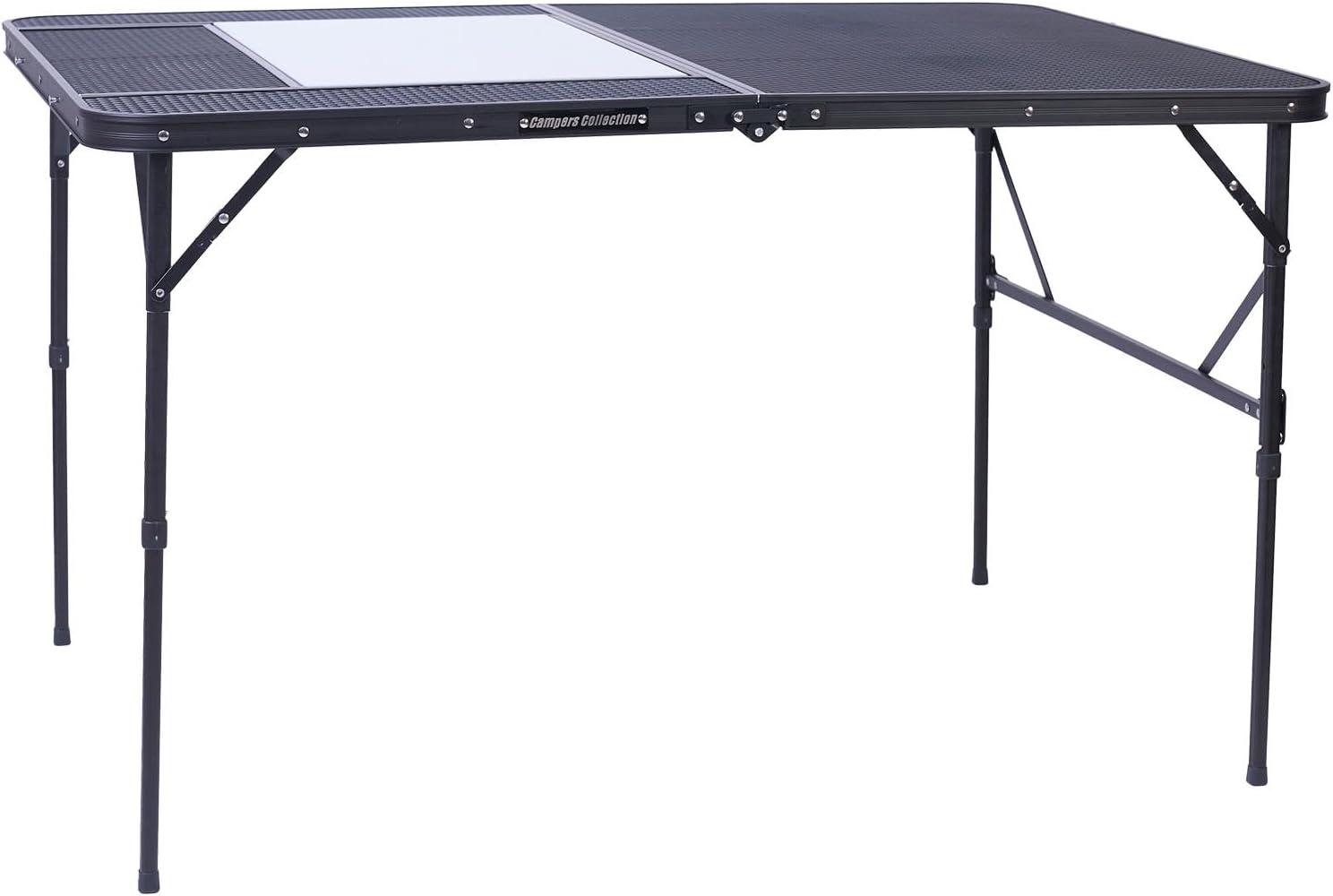 Detalle de Campers Collection TLT-1280BSL(MBK) タフライトテーブル メッシュ天板・高さ3段階調節