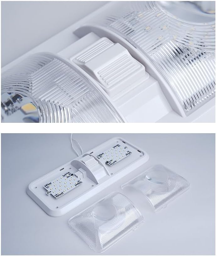 Detalle de ANYPOWK A-2 12V RV LED Lights, 4500K, 600 lm, Pack of 2