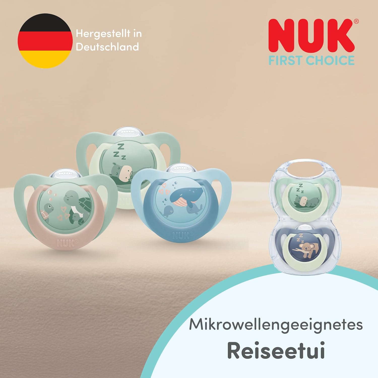 Thumbnail 6 de NUK First Choice Schnuller 0-6 Monate, 4er Set
