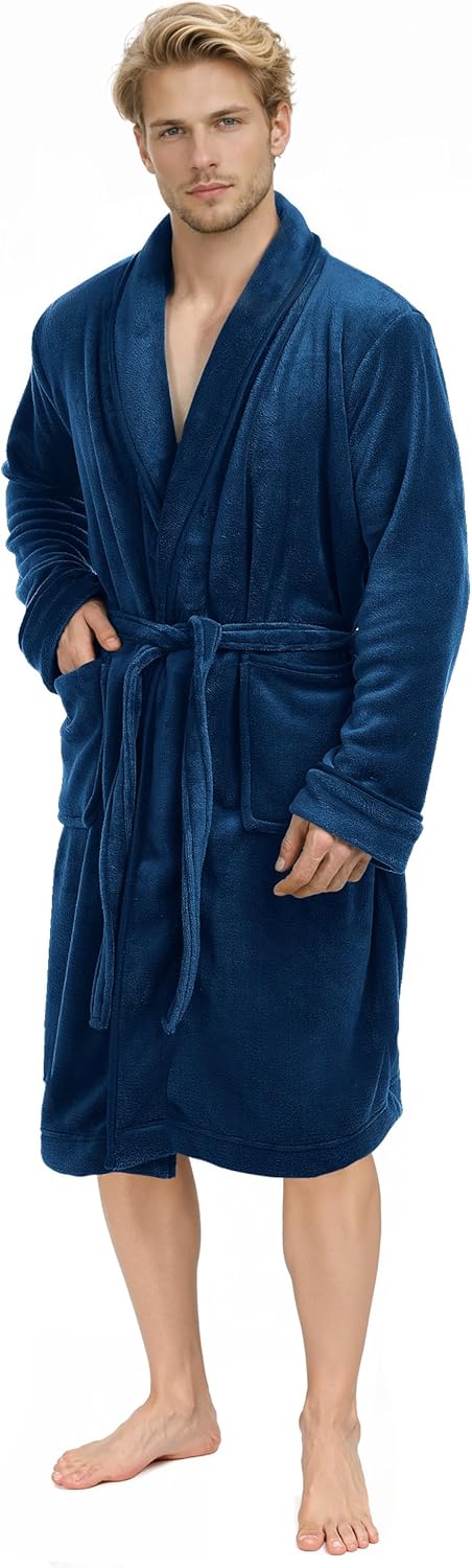 Thumbnail 6 de NY Threads Robe de chambre col chĂąle pour homme đ