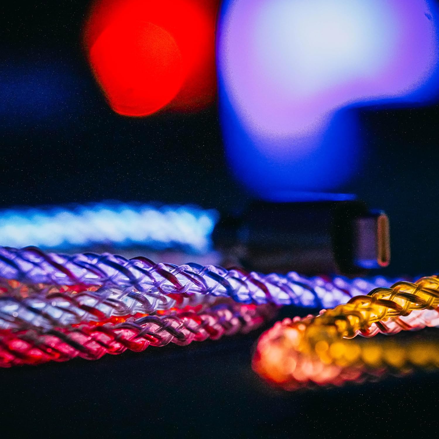Thumbnail 6 de playvital 6.56FT Illuminated Charging Cable (Type C to C) for PS5 Edge, Xbox controllers and Switch Pro