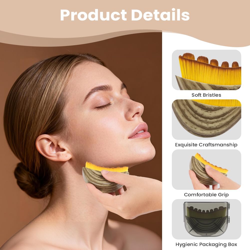 Detalle de AYBUY Brosse de contour lymphatique visage