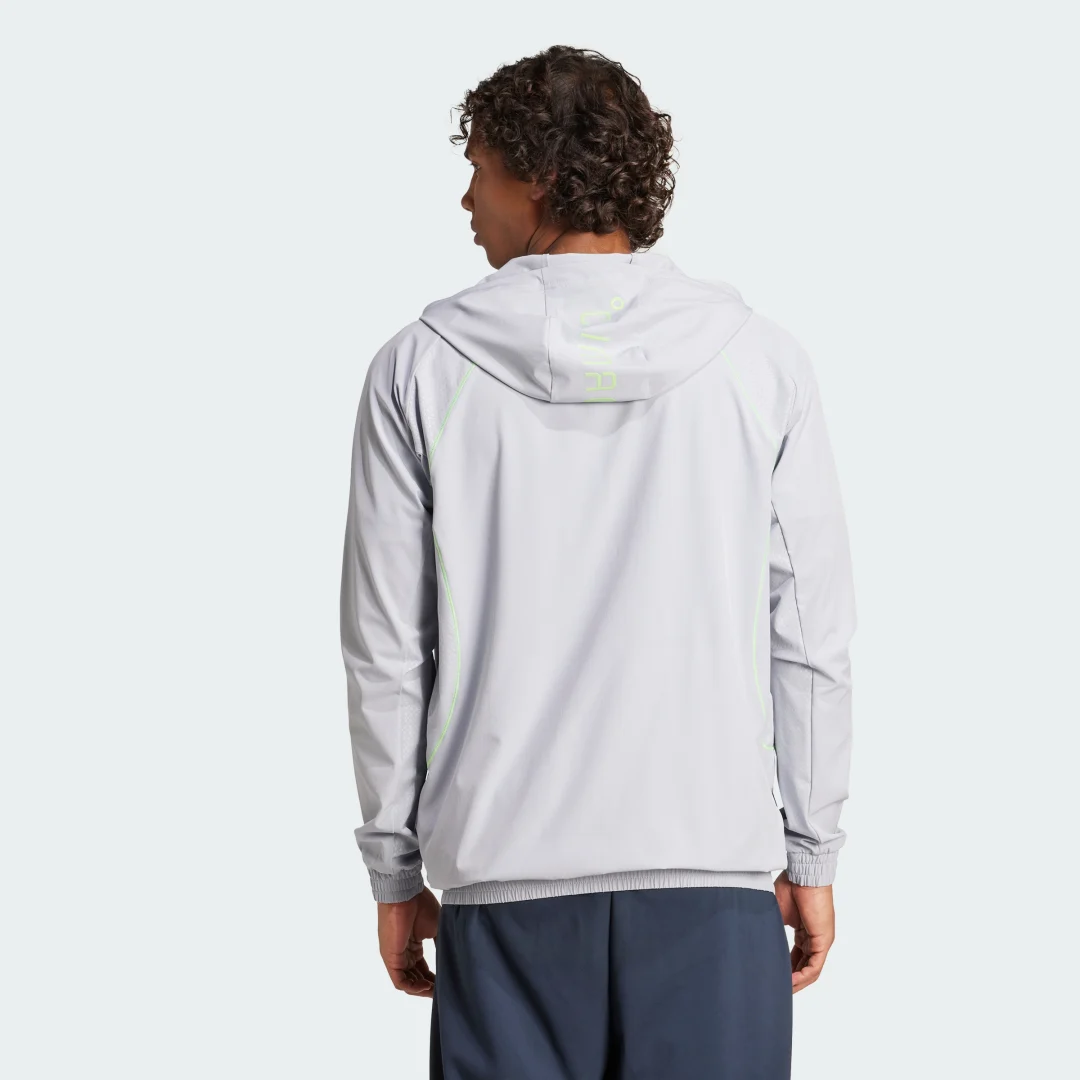 Detalle de Adidas Sudadera Tech Apparel gris