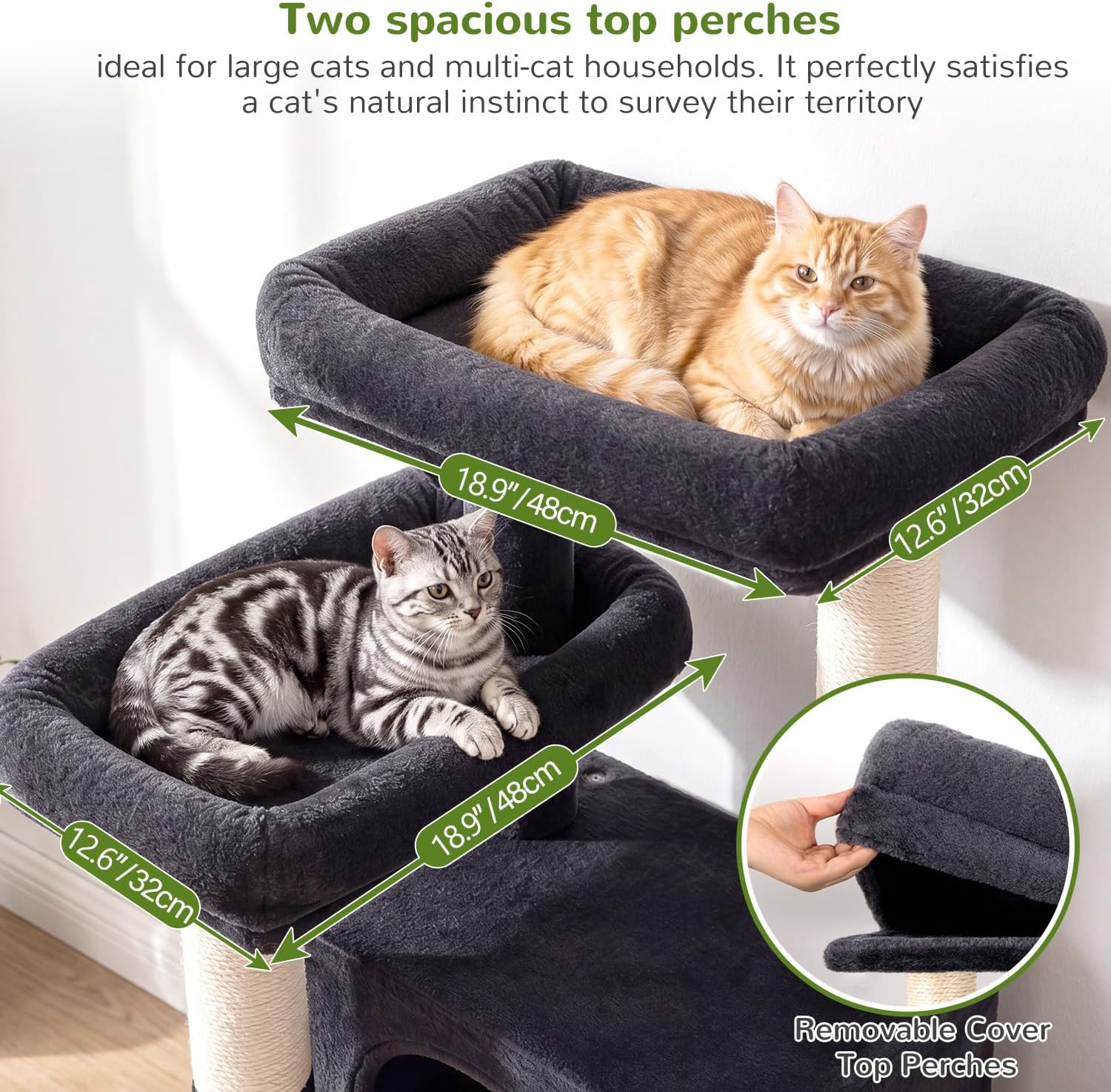 Detalle de Globlazer Cat Tree, 75-Inch