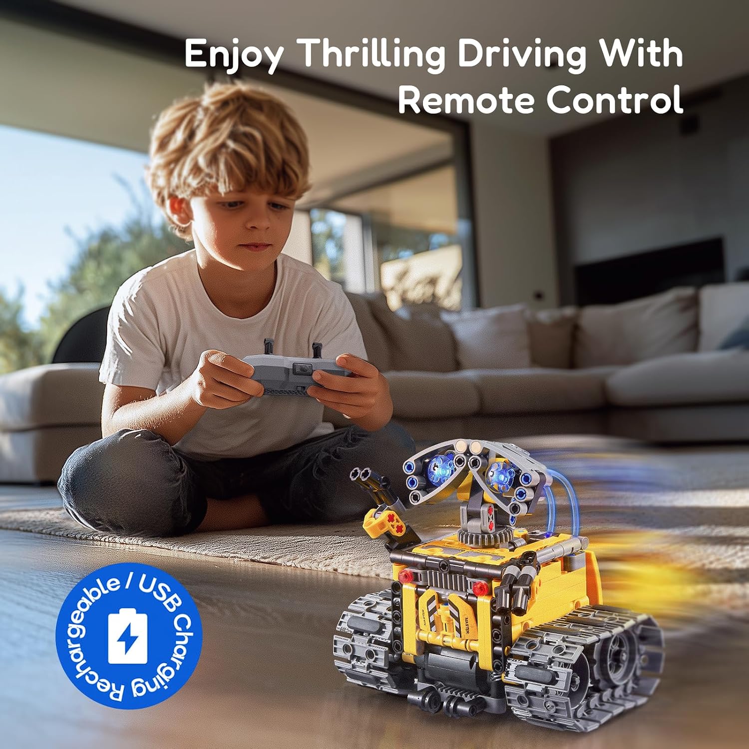 Detalle 2 de IKUPER Technic Robot Building Kit 631 Pieces