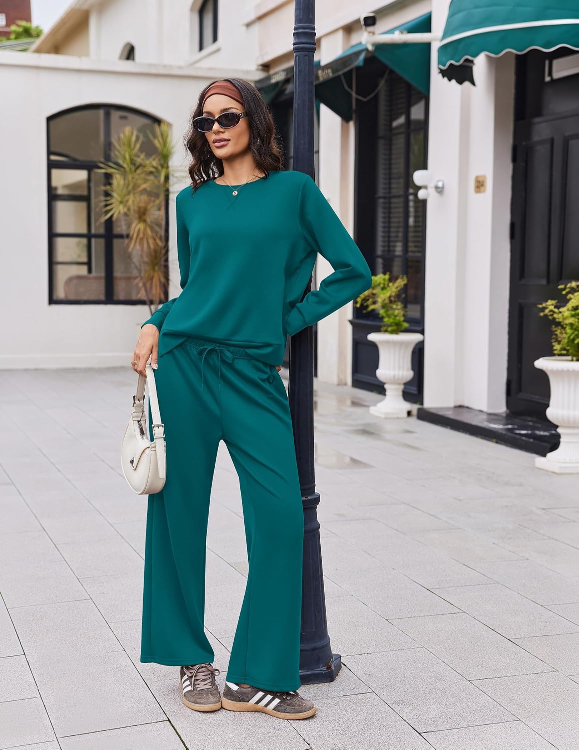 Detalle 2 de Ekouaer Women's Lounge Set, Viscose Blend