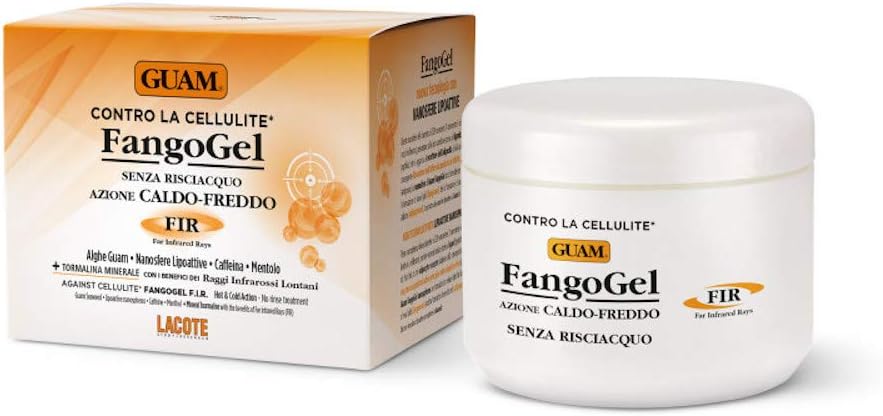 Detalle de Guam Fangogel F.I.R. Contro la cellulite senza risciacquo – nanosfere lipotattive, azione caldo-freddo (300 ml)