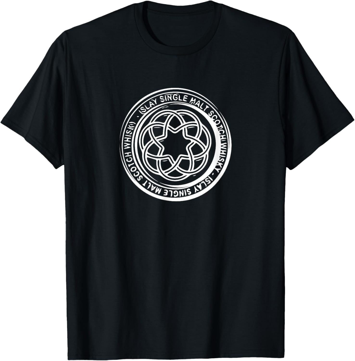 Detalle de Islay Scotch Whisky Single Malt „Whiskey Look“ T-Shirt für Genießer
