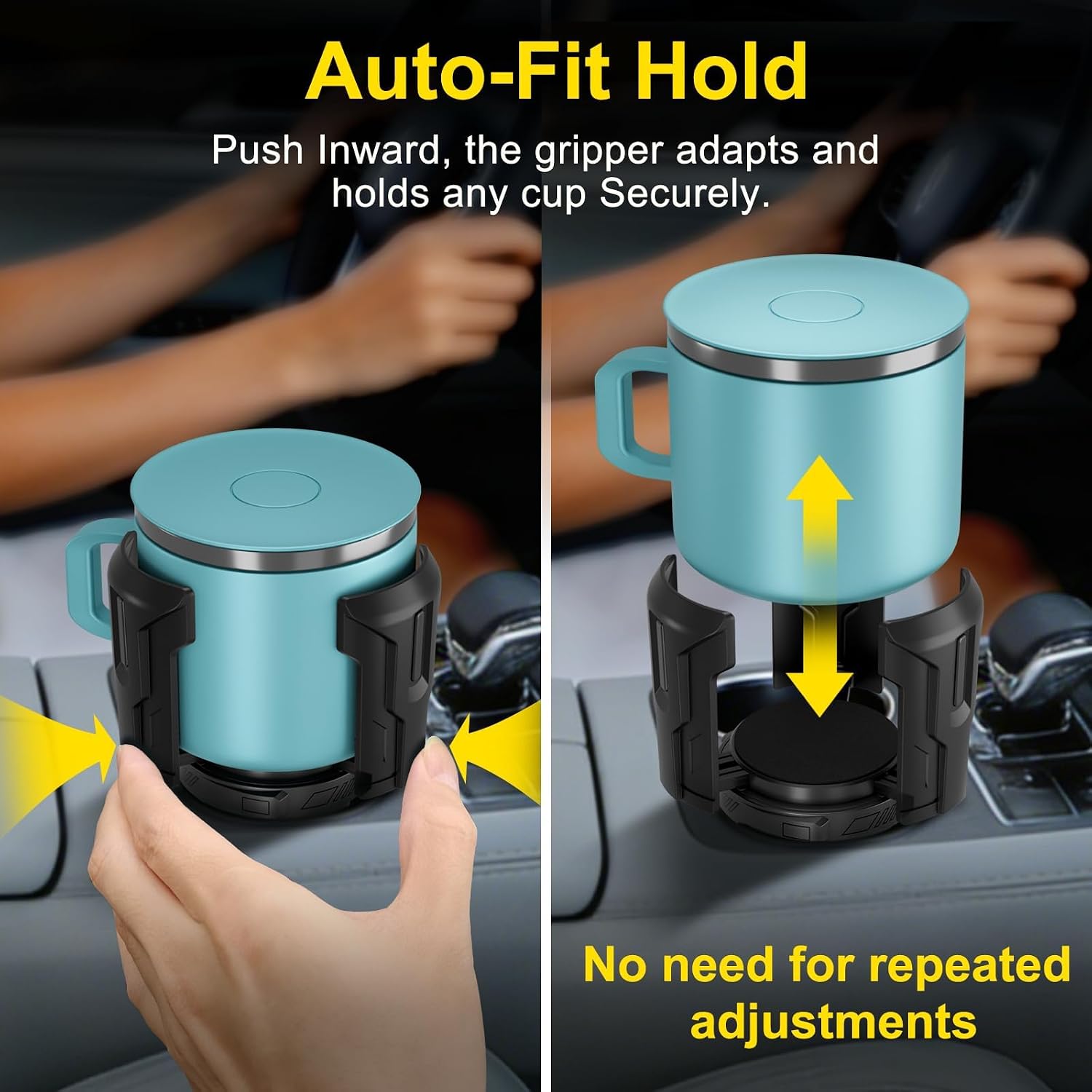Thumbnail 5 de Cup Holder Expander Auto-Fit 2.6"–4.8"