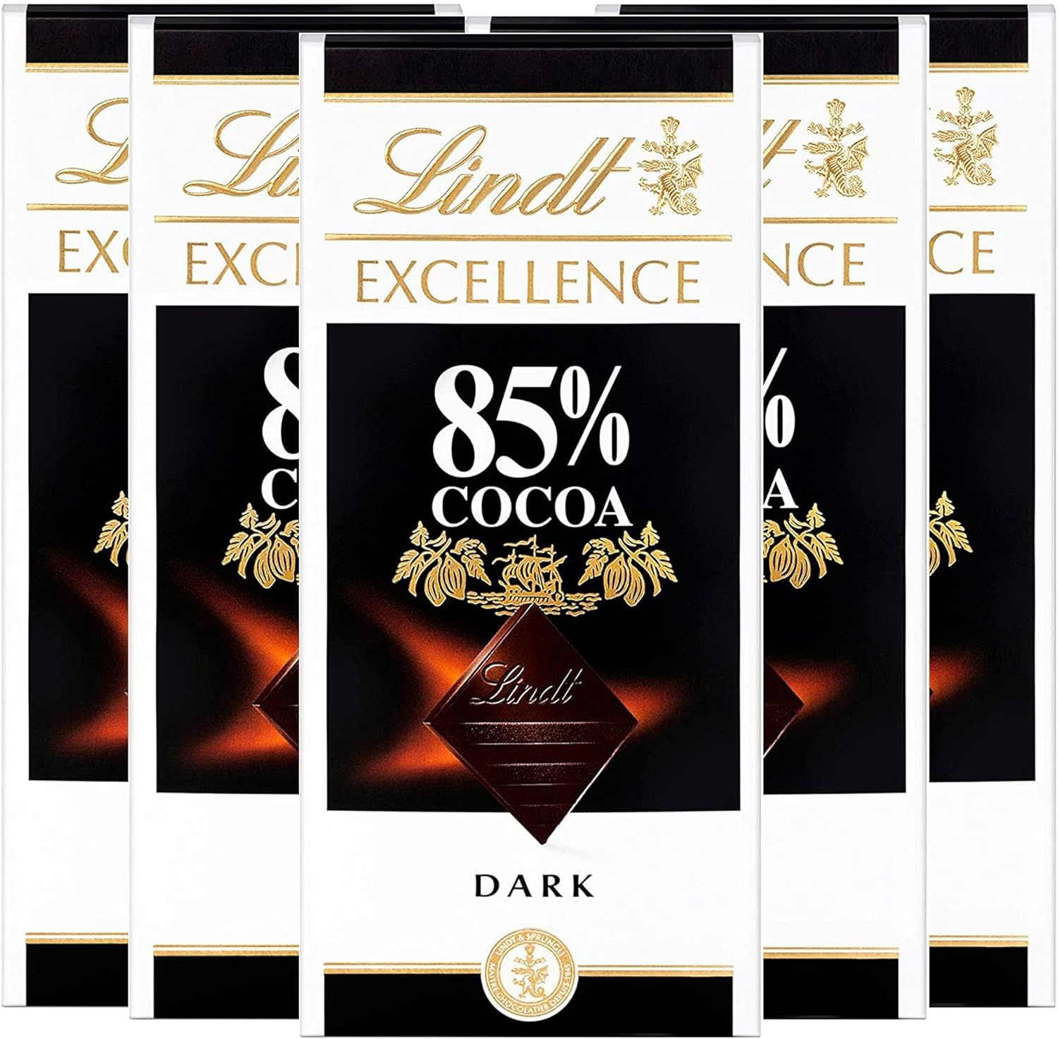 Detalle de Lindt Excellence 85% chocolate negro 100g pack