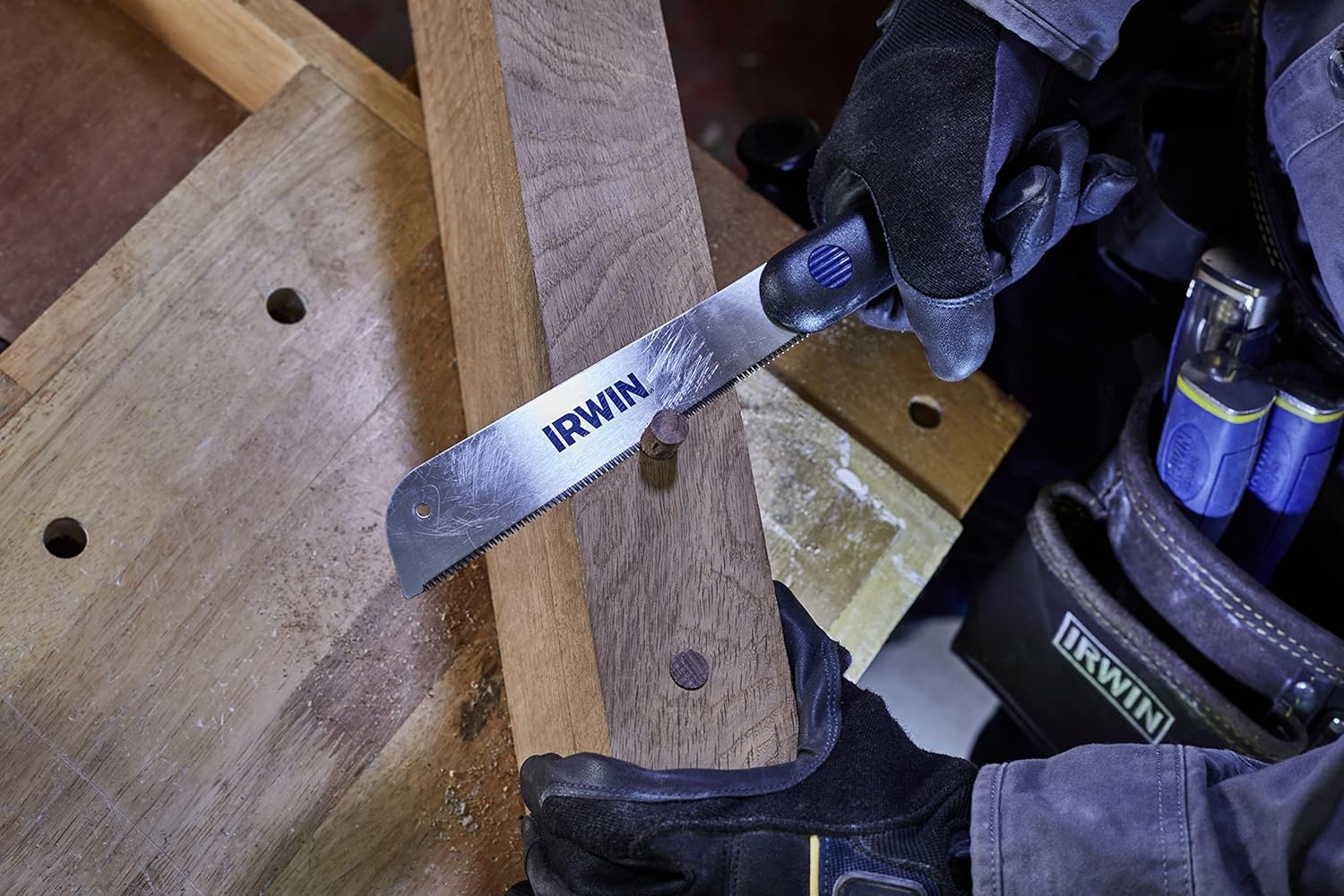 Detalle 1 de IRWIN 10505165 Segaccio a tirare Mini 22 TPI – taglio pulito in spazi stretti