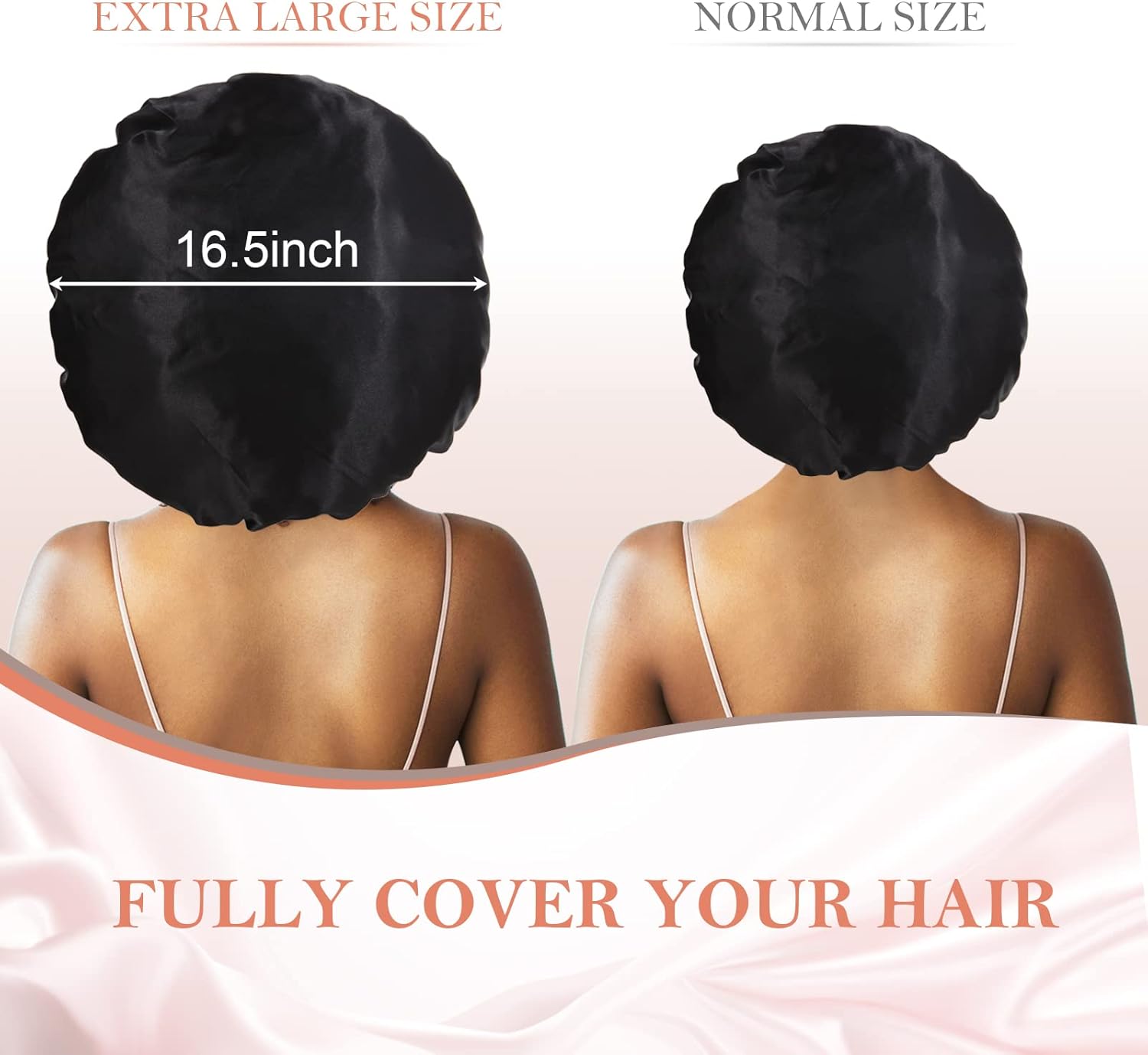 Thumbnail 1 de Extra Satin Bonnet 3-pack for Sleeping 🧖