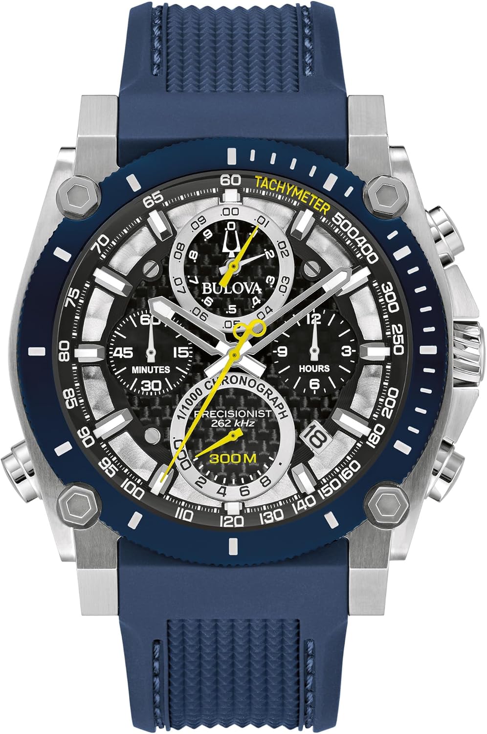 Thumbnail 6 de Bulova Men’s Icon High Precision Quartz Chronograph Watch (Curved Mineral Crystal)