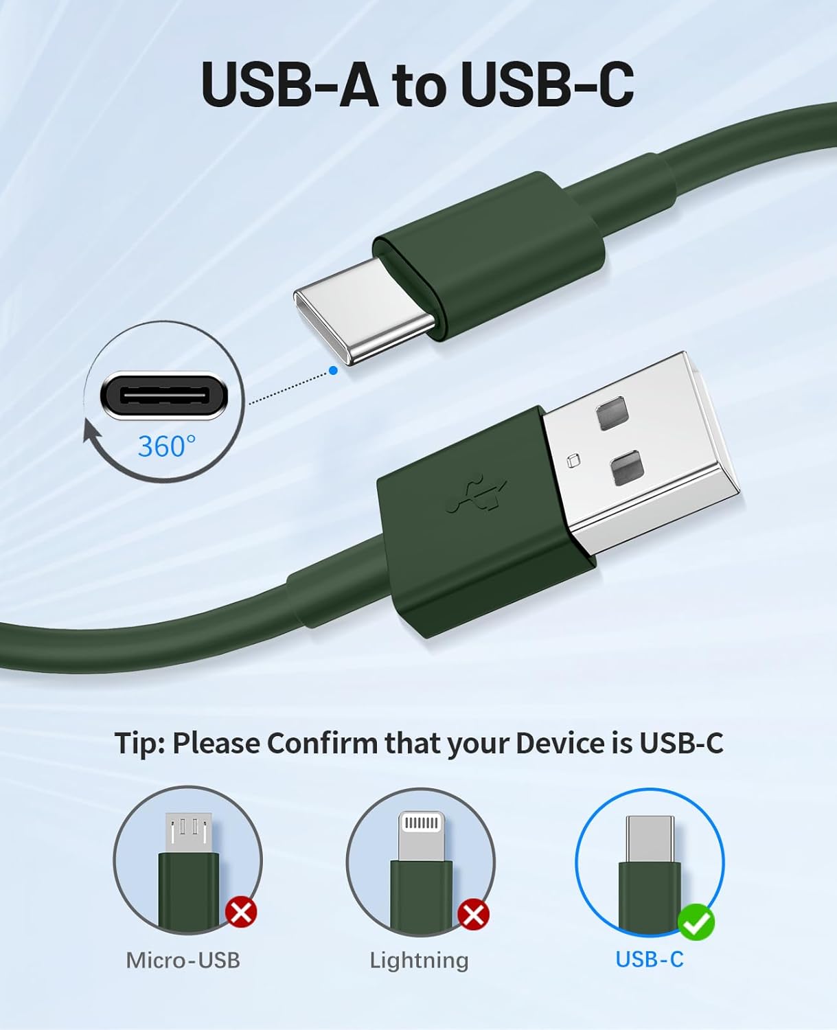 Detalle de 3Pack Carplay Cable 6FT for iPhone