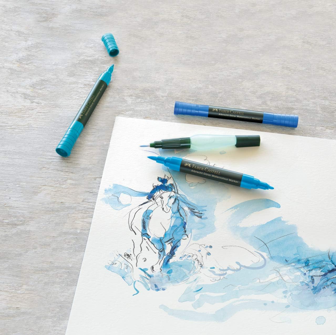 Thumbnail 1 de Faber-Castell 160310 Marqueur d'Aquarelle Albrecht Dürer — Boîtes de 10
