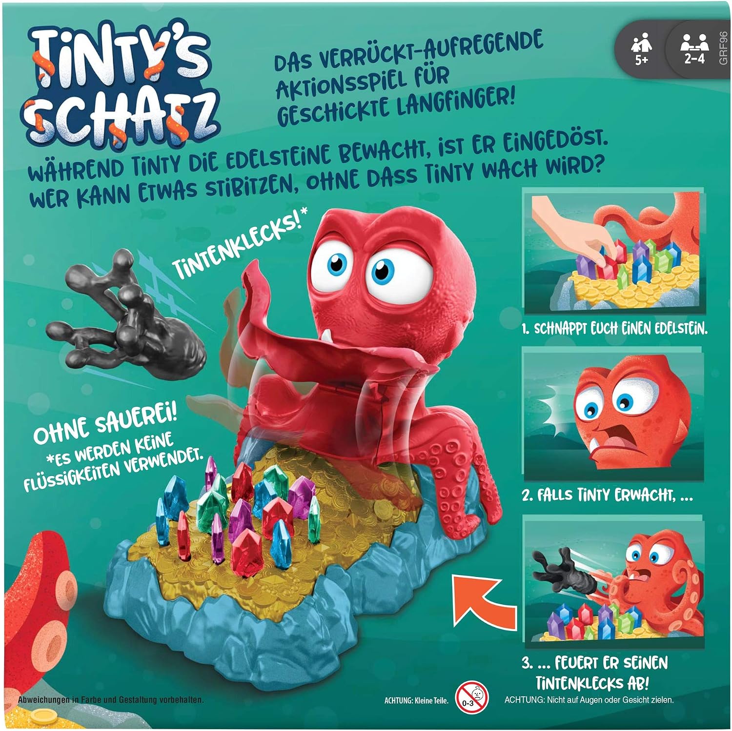 Thumbnail 5 de Mattel Games GRF96 Tinty’s Schatz Spiel 16 Edelsteine