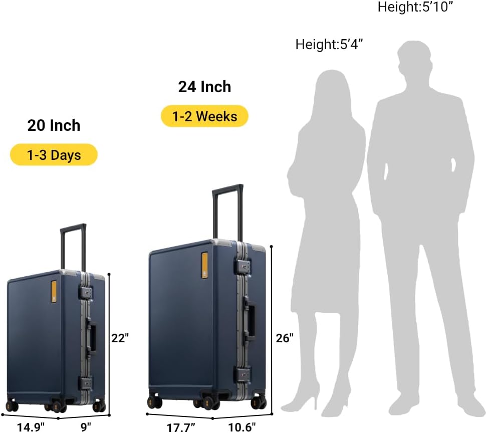 Thumbnail 6 de LEVEL8 24 Inch Zipperless Carry On