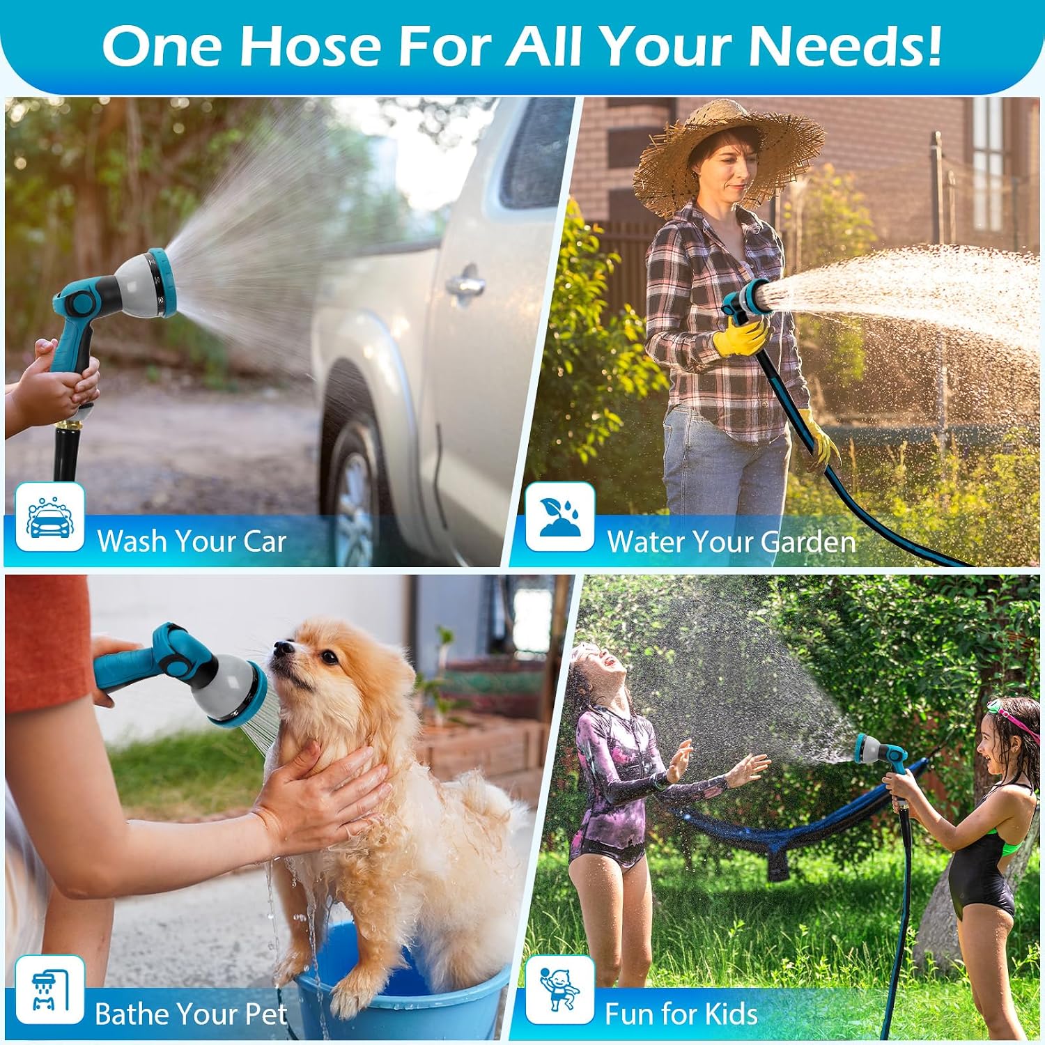 Detalle 2 de WHOBUY Garden Hose 100 ft