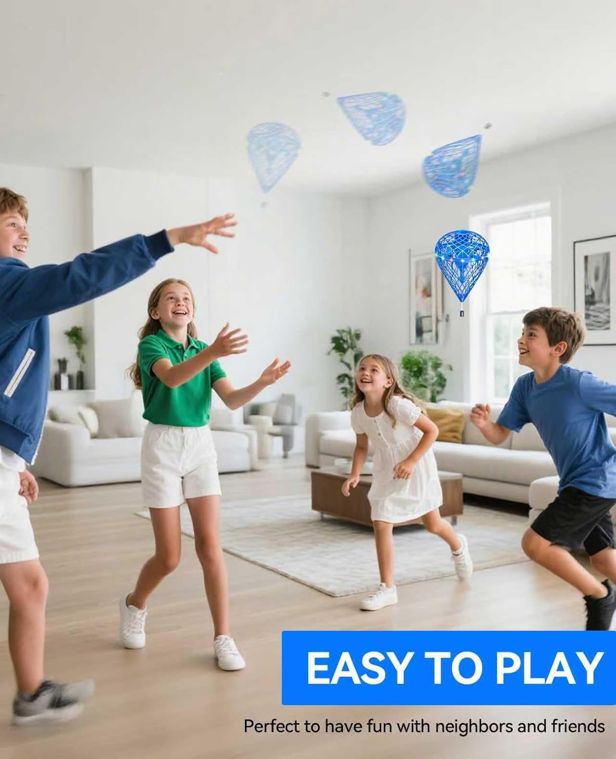Thumbnail 1 de Flying Orb Ball Light-Up Hover Toy 3 Batteries
