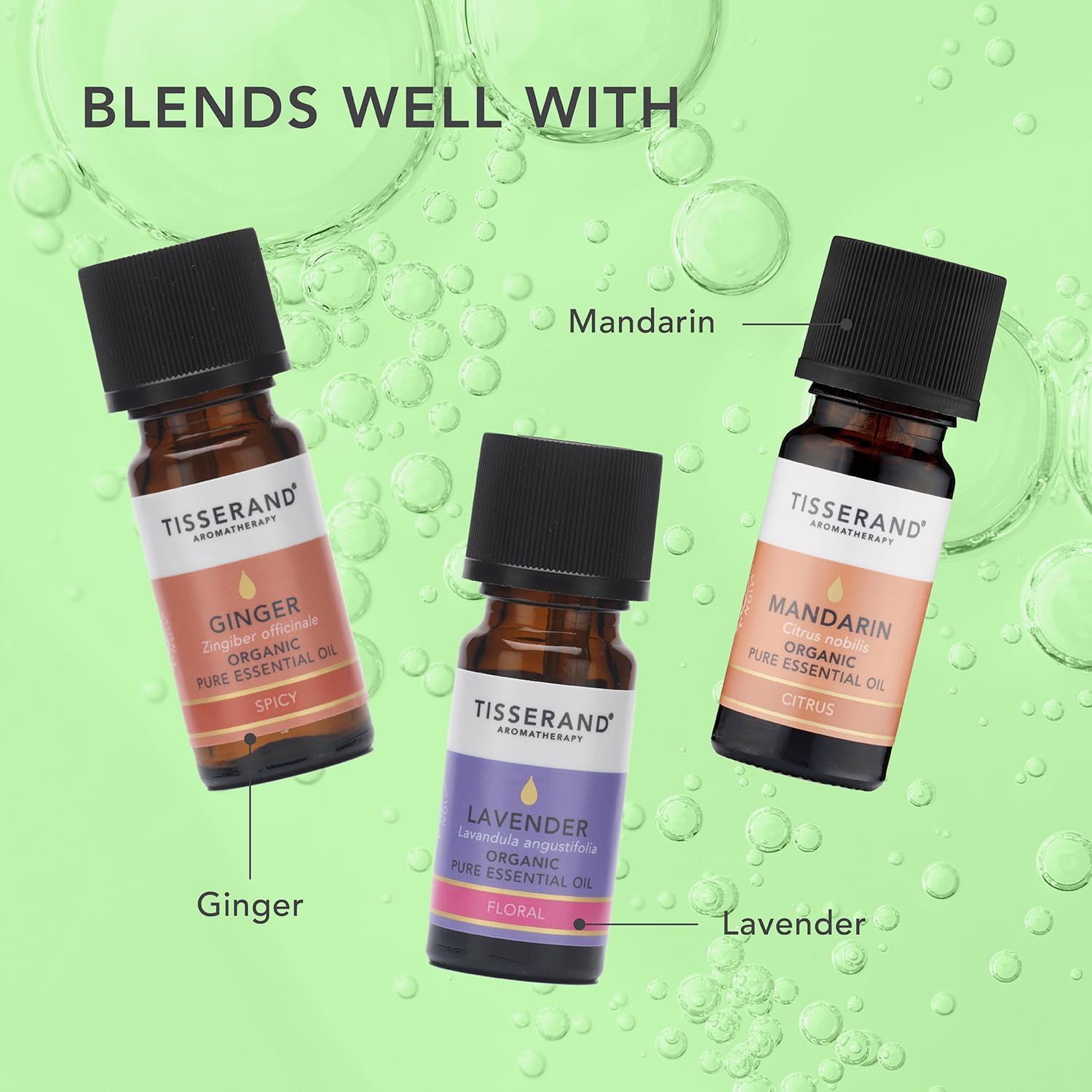Detalle de Tisserand Aromatherapy Organic Lime Essential Oil (9 ml) – Pure Citrus for Massage, Bath & Diffusion