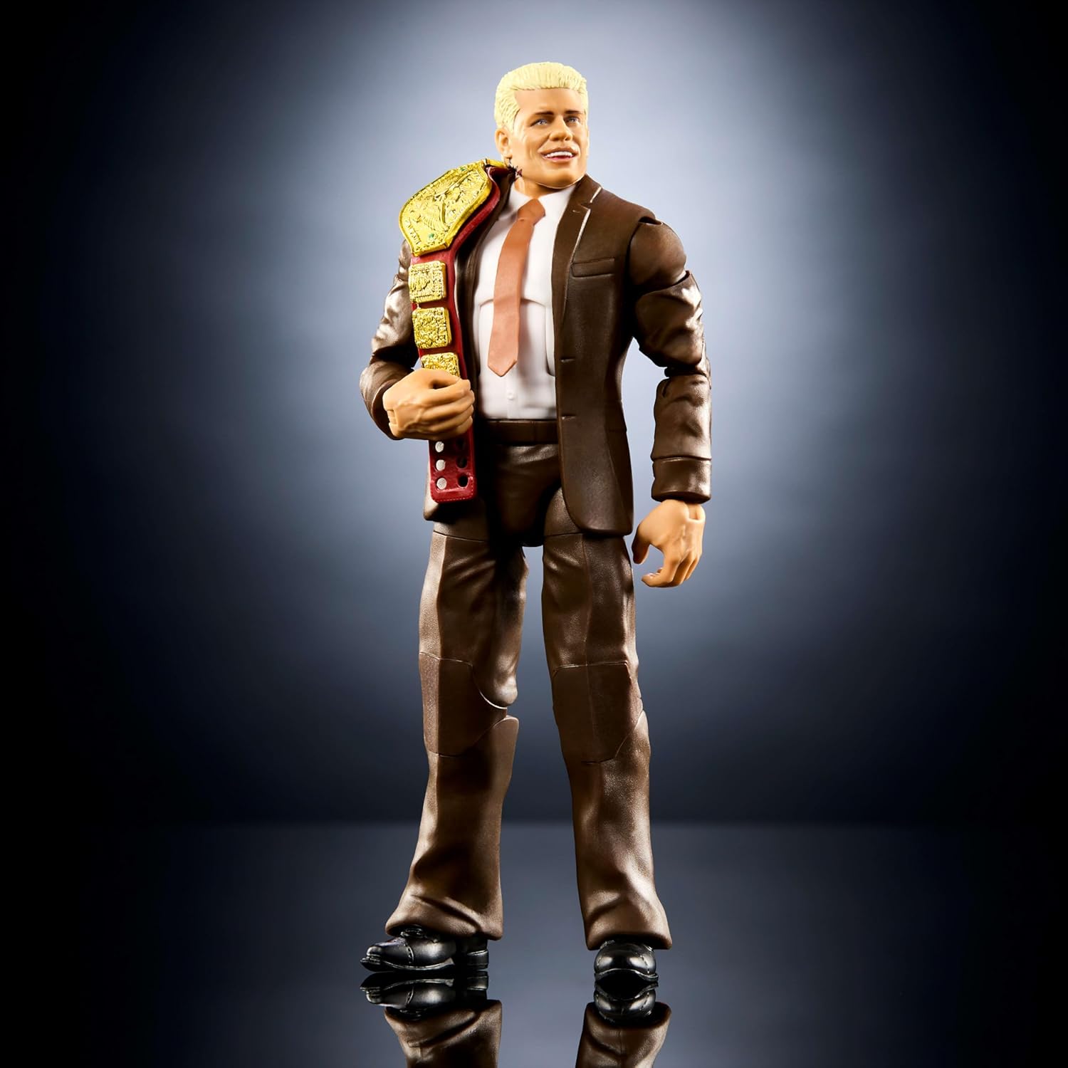 Detalle de Mattel WWE Figurine articulée Élite Cody Rhodes 15 cm – JCJ31, 25 points d’articulation
