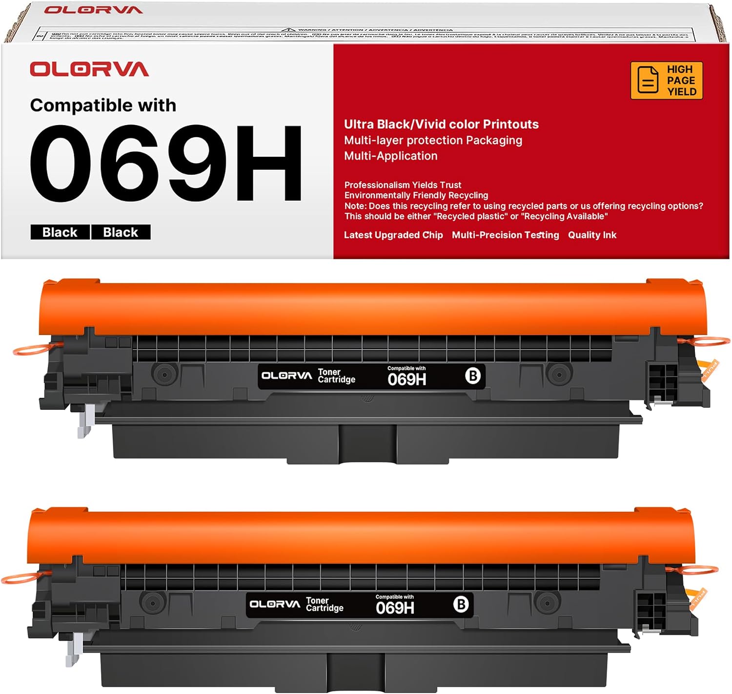 Detalle de 069H Black Toner Cartridges 2-Pack