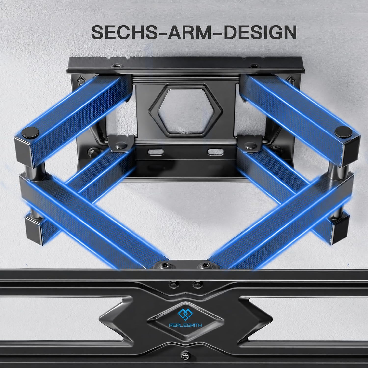 Detalle de PERLESMITH TV Wandhalterung 26–65" für Fernseher