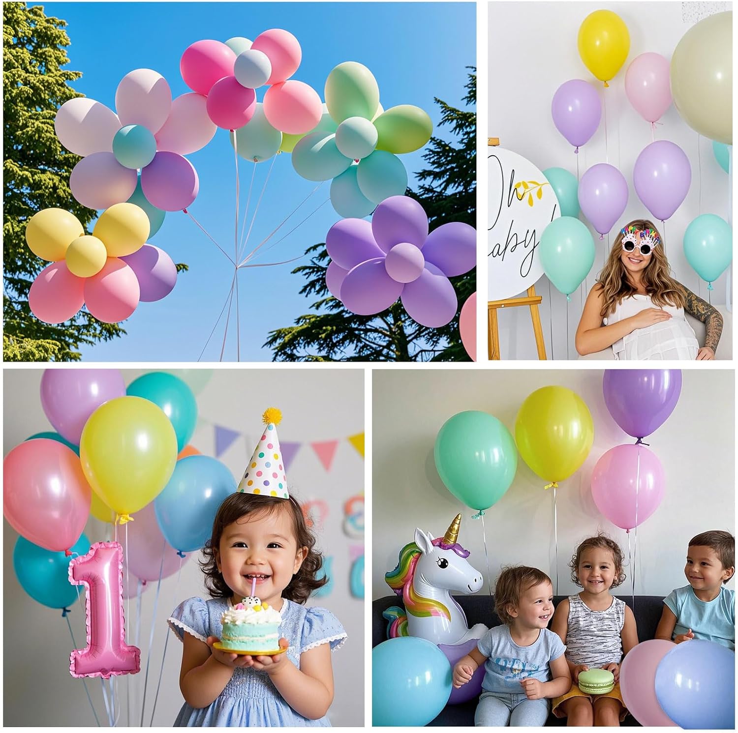 Thumbnail 4 de Pastel Balloons 100 Pack 12-inch 🎈