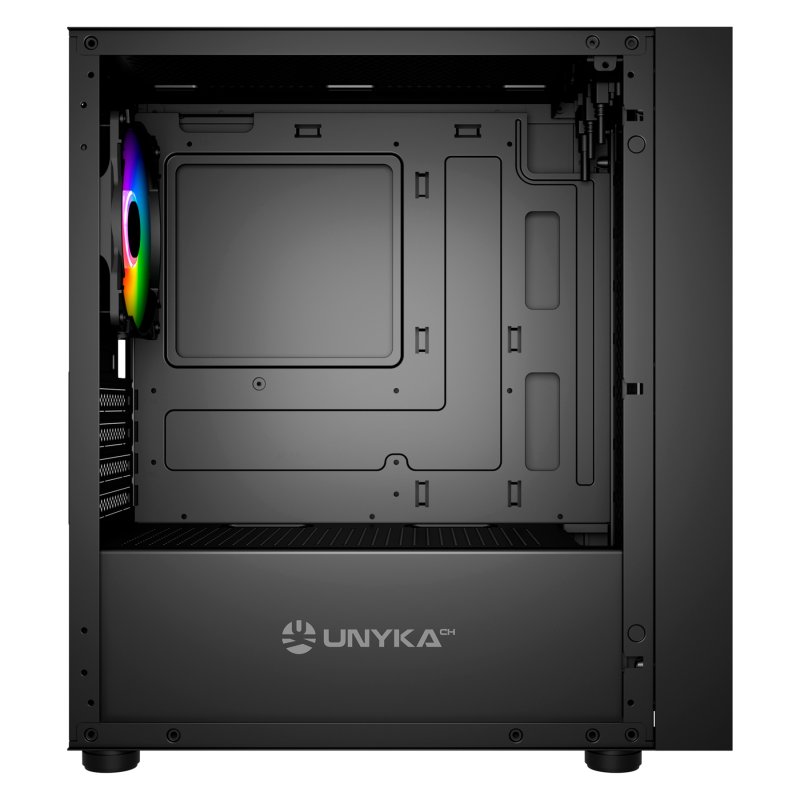 Thumbnail 1 de UNYKAch Mir B200: Caja PC Micro ATX/Mini ITX con cristal templado y ARGB