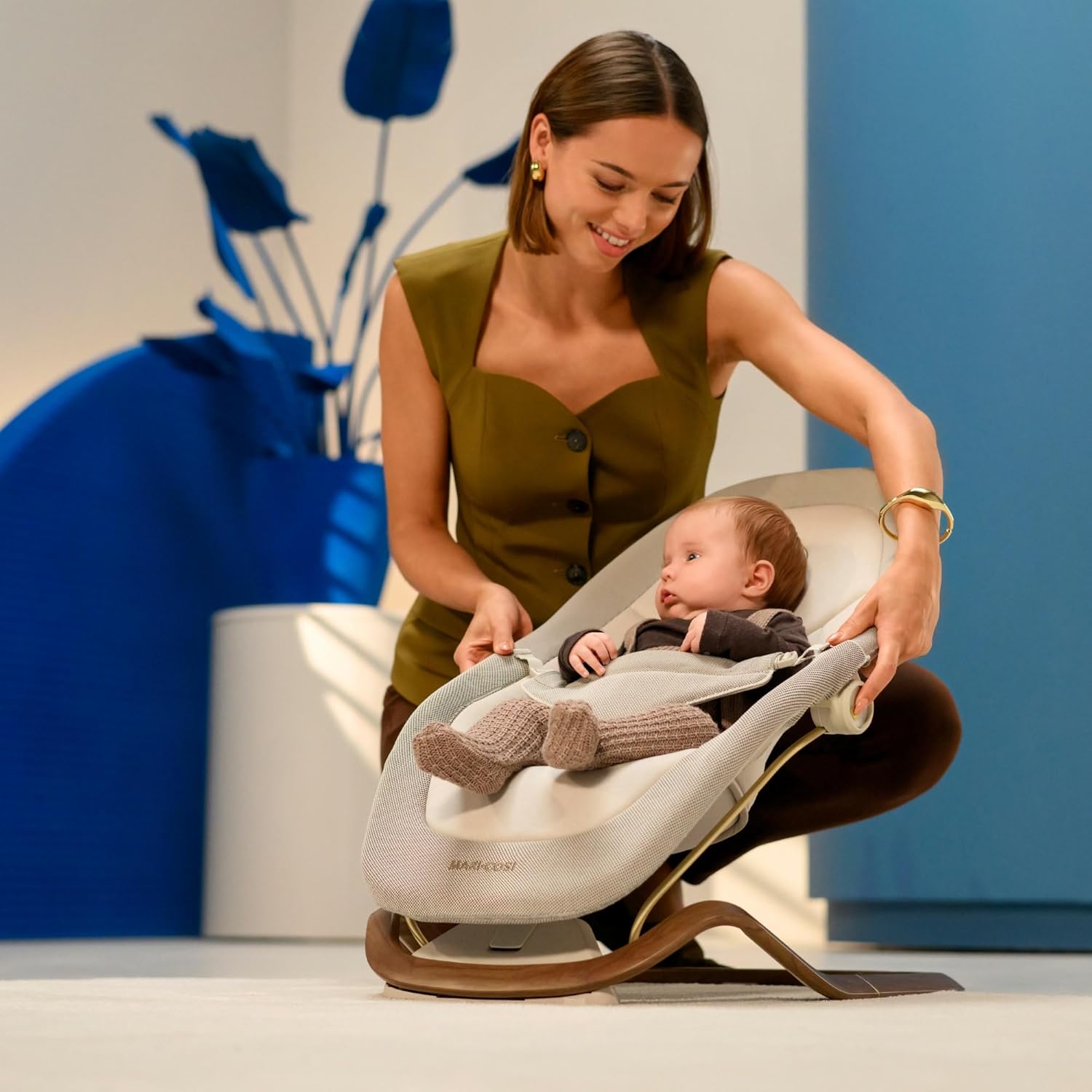 Detalle 2 de Maxi-Cosi Dove Sdraietta Neonati 0-15 Kg: Comfort, Design e Movimento Naturale