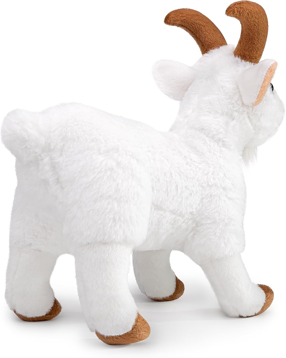 Thumbnail 4 de RLOMUTE 11.4 Inch White Goat Plush Toy – Realistic, Super Soft & Charming