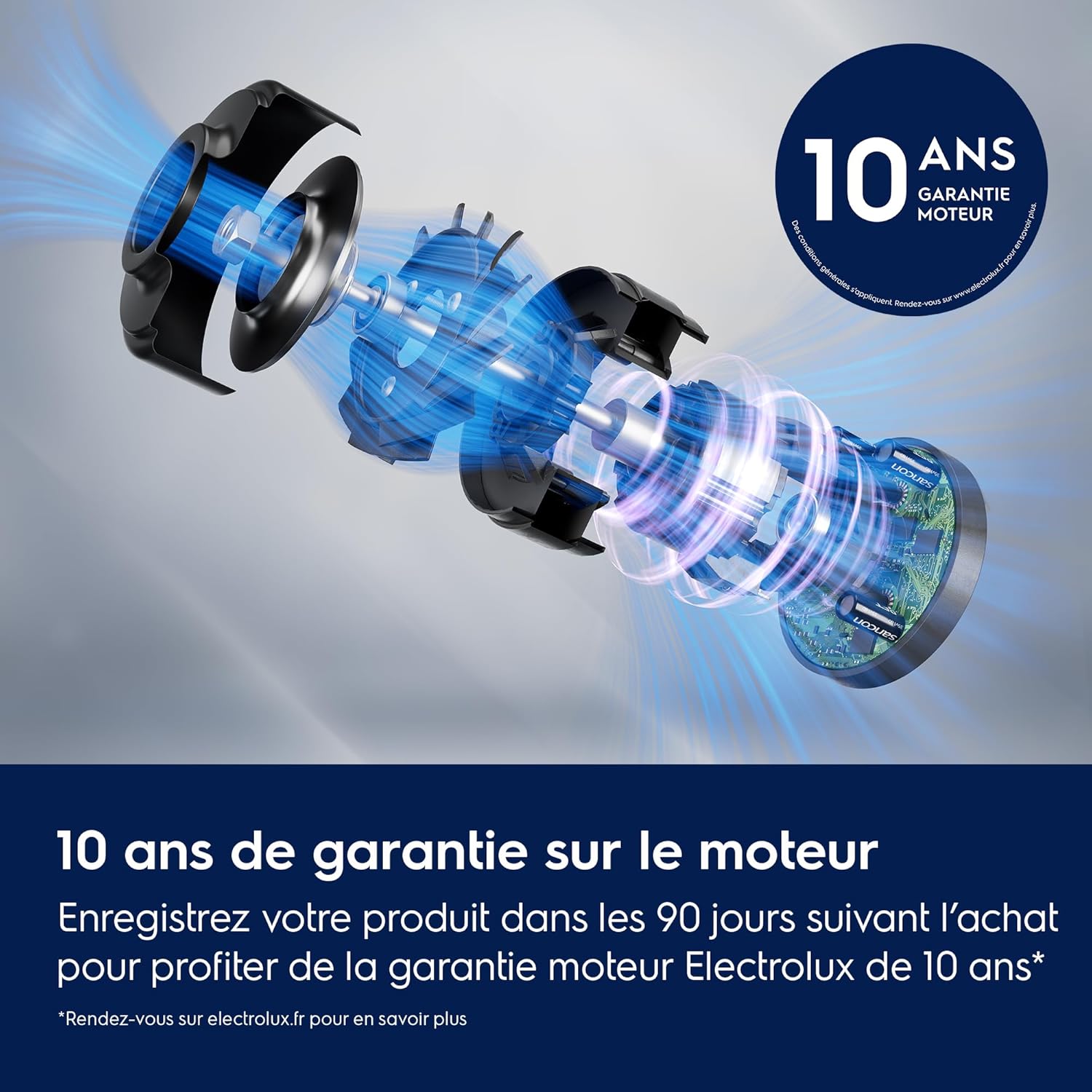 Thumbnail 3 de Electrolux Pure D8 PD82-8DB : Aspirateur traîneau avec sac, ultra silencieux et commandes à distance