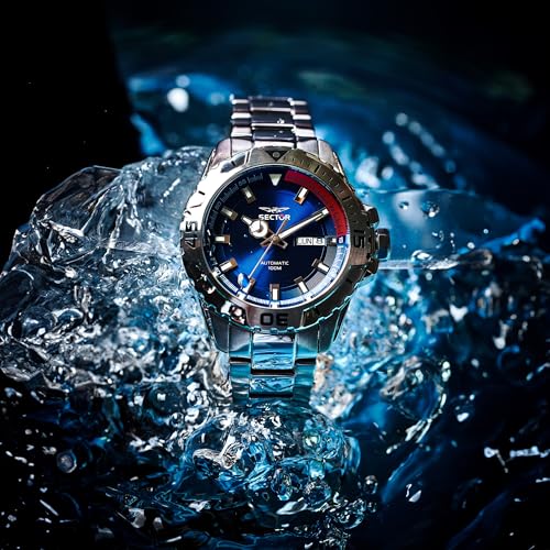 Thumbnail 6 de Sector No Limits Legend R3223135001, montre homme en acier 43 mm, cadran bleu