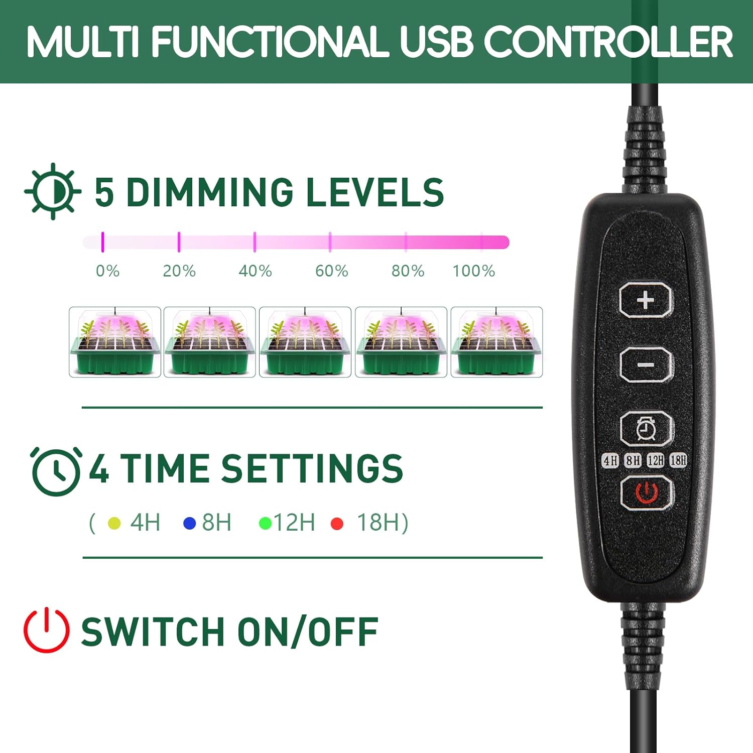 Thumbnail 3 de Verdenu Mini Serre pour Plantes Lampes