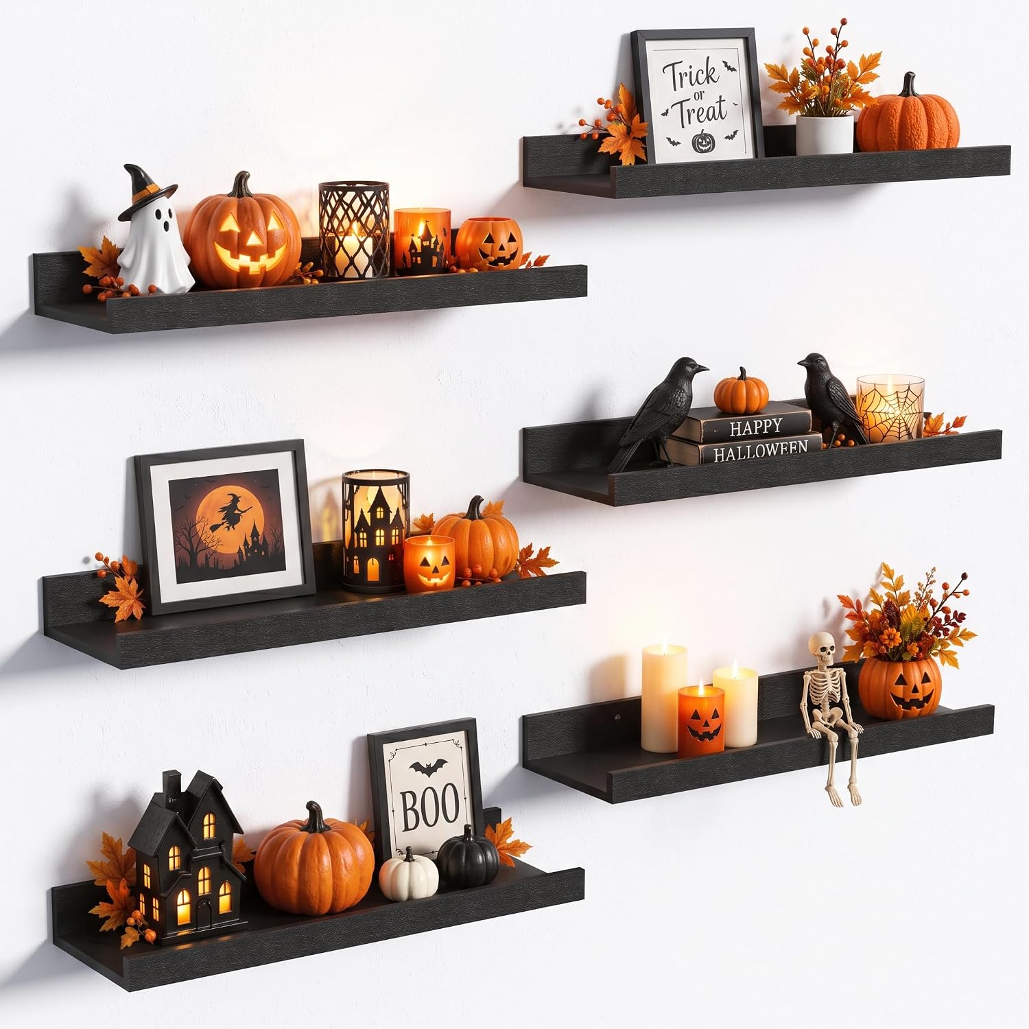 Detalle de upsimples Floating Shelves Set of 6 31in