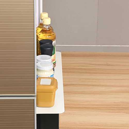 Detalle 1 de BAOYOUNI Metal Countertop Gap Cover Extension Board with Stickers