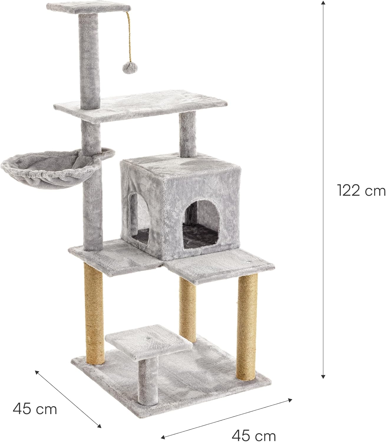 Detalle 2 de Baroni Home tiragraffi ad albero 122 cm