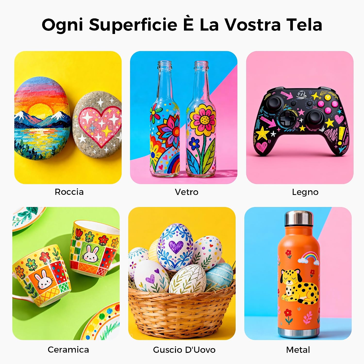 Detalle de Tongfushop 168 Pennarelli Acrilici con Punta Pennello & Flusso Auto – Set 168, per Illustrazione e Design