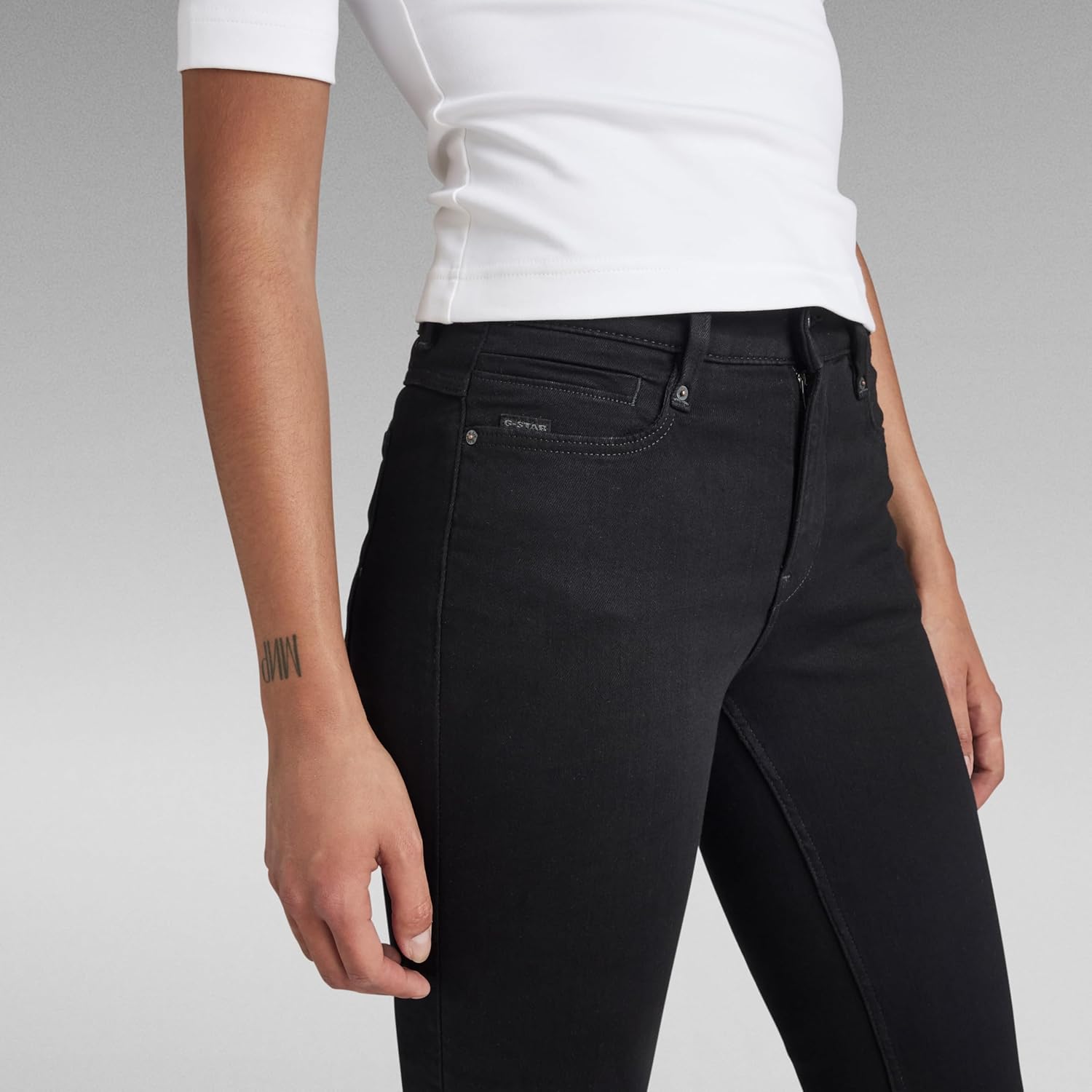 Thumbnail 4 de G-Star Femmes Noxer Straight Jeans – coupe droite et détails emblématiques
