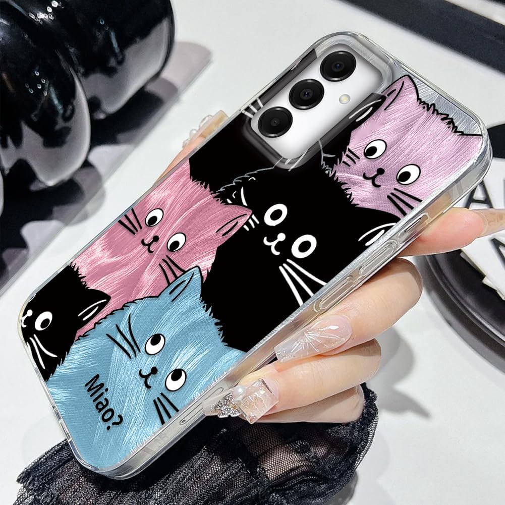 Thumbnail 3 de Tedyhülle Galaxy A15 Hülle – Katze Aesthetic TPU/PC Schutzhülle (6,5 Zoll), Stoßfest und Kratzbeständig