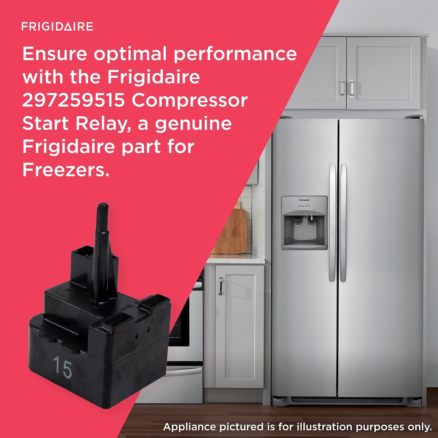 Thumbnail 3 de Frigidaire Compressor Start Relay 297259515