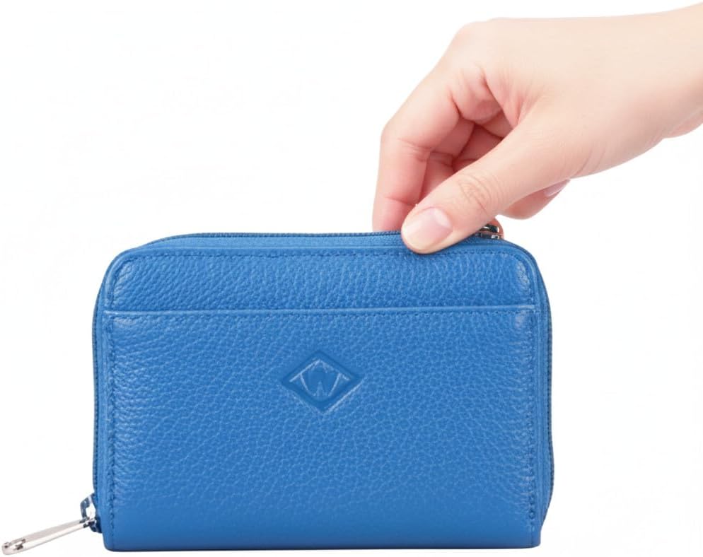 Detalle de Van Der Rich ® Piccolo Portafoglio Pelle con portachiavi – Donna