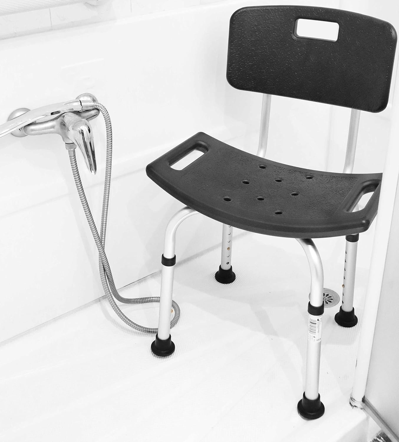 Thumbnail 5 de PEPE Mobility PEPE – krzesło prysznicowe z oparciem, regulacja 36–51 cm