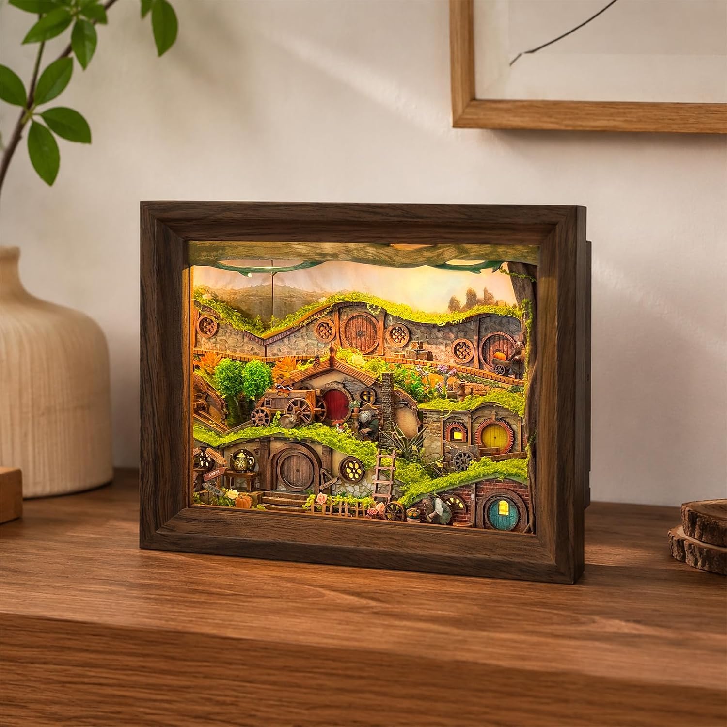 Thumbnail 6 de LORENOOK The Magic Ring Hamlet DIY Miniature House Shadow Box Kit