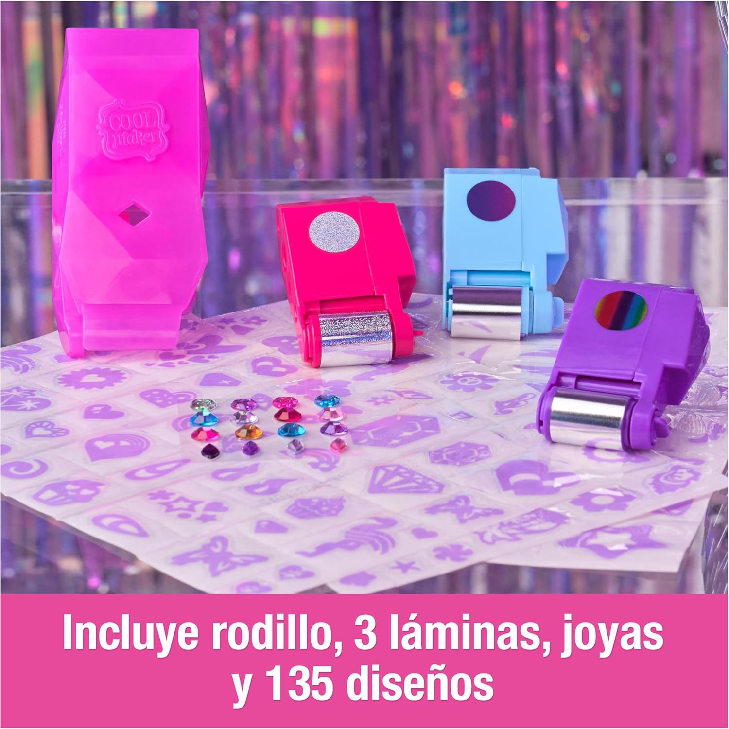 Thumbnail 2 de Cool MAKER Shimmer Me Body Art 🎨 Kit de Tatuajes Temporales Niñas
