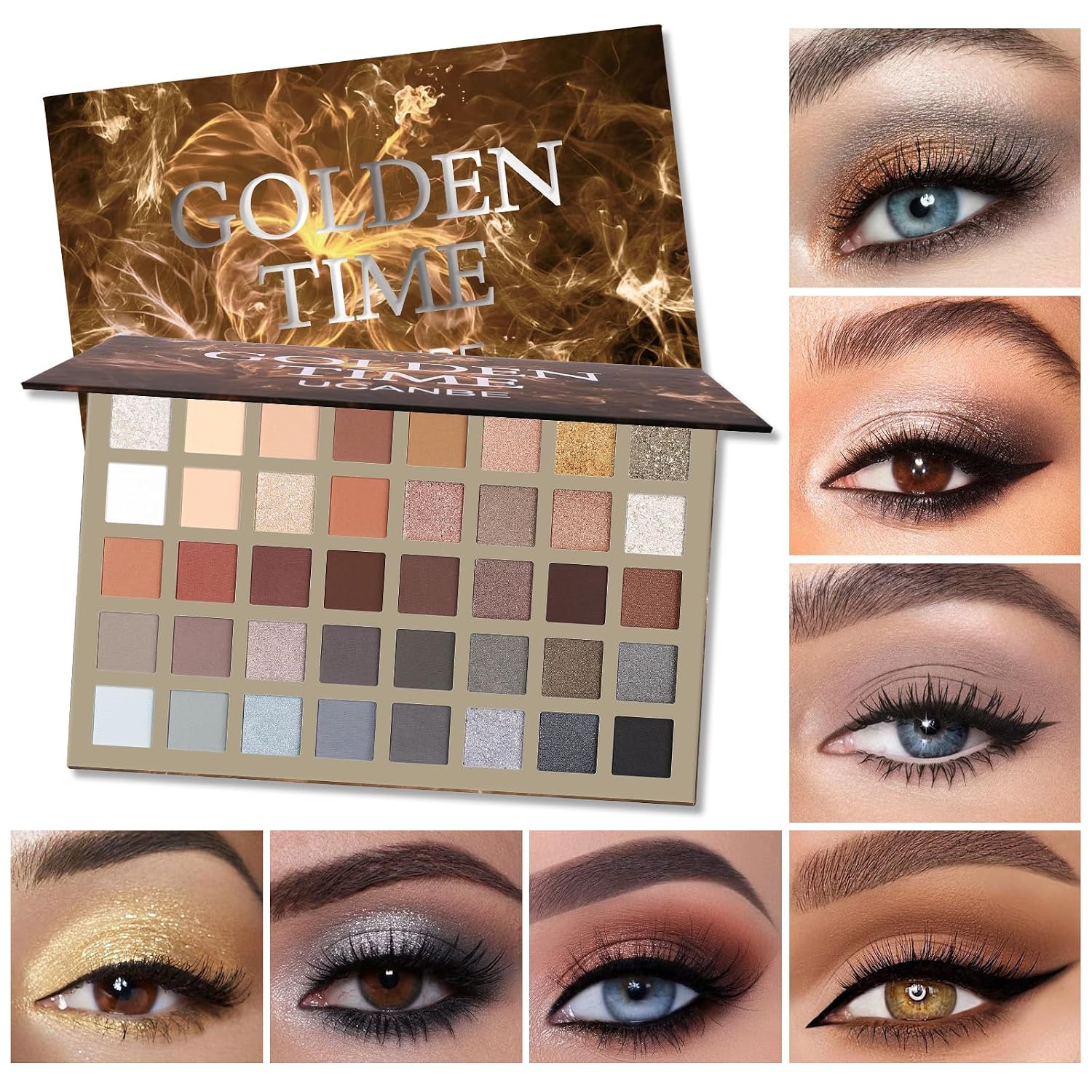 Thumbnail 5 de UCANBE Lidschatten Palette 40 Farben wasserfest