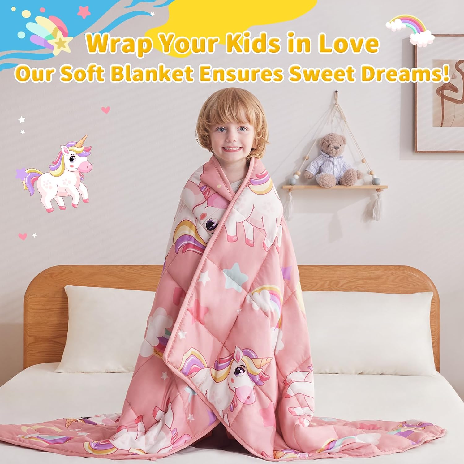 Detalle de Anfie Weighted Blanket 36 x 48 Inches