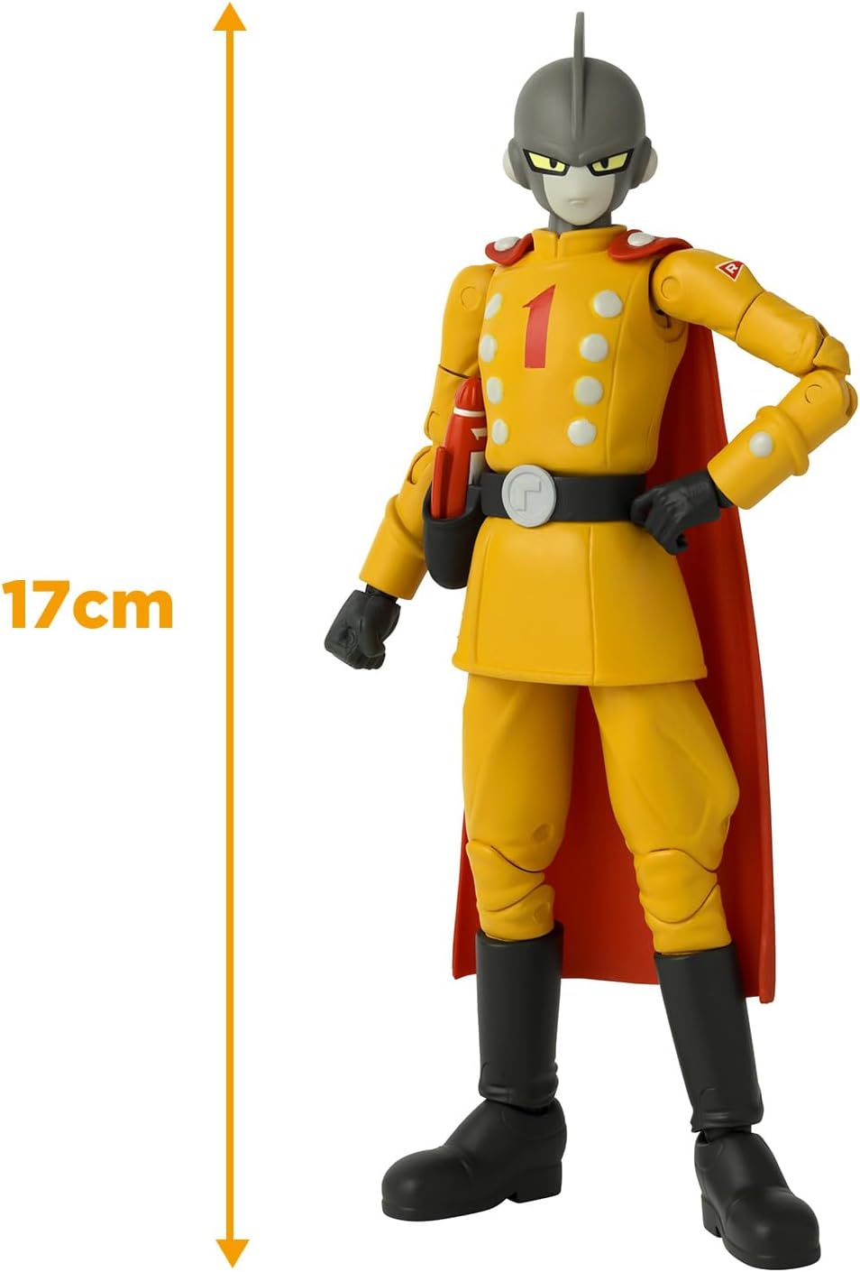 Thumbnail 3 de BANDAI Dragon Ball Super Super Hero Dragon Stars Actionfigur Gamma 1 (17 cm) – offizielle Lizenz
